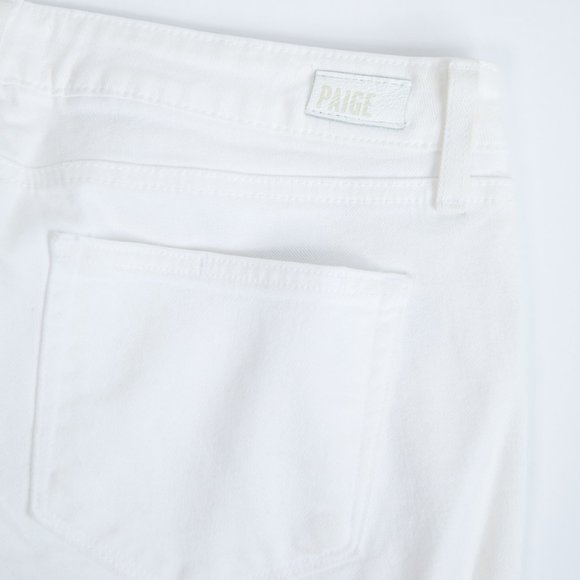 PAIGE | White Skyline Ankle Peg Jeans (Size 30) - Picture 7 of 8